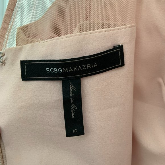 BCBG Max Azaria Dusty Pink Dress, Size 10 - Picture 2 of 6